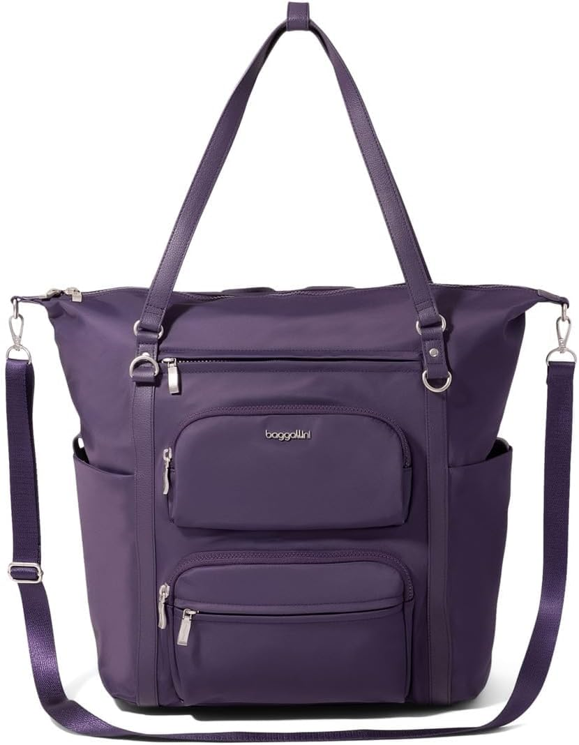 Baggallini Nolita Convertible Backpack - 14X11 Inch Travel Backpack with 16 Inch Laptop Sleeve - Lightweight Luggage Backpack image number 3