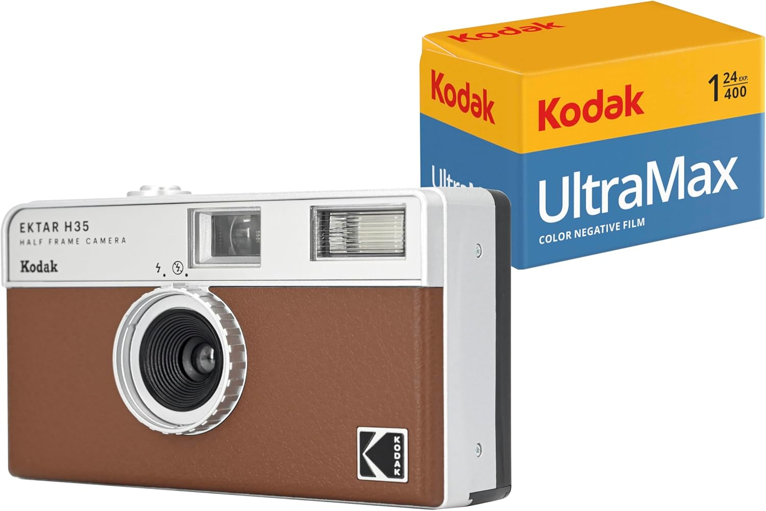 Kodak Ektar H35 Half Frame Camera, Brown