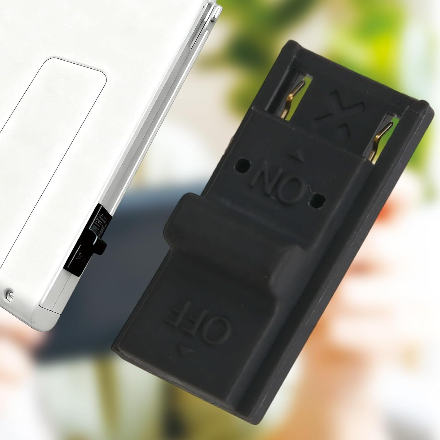 2Pcs RCM Jig Tool for Switch Console, Durable Plastic RCM Loader Clips Short Circuit Tool for Modding & Recovery Mode (Red, Black)