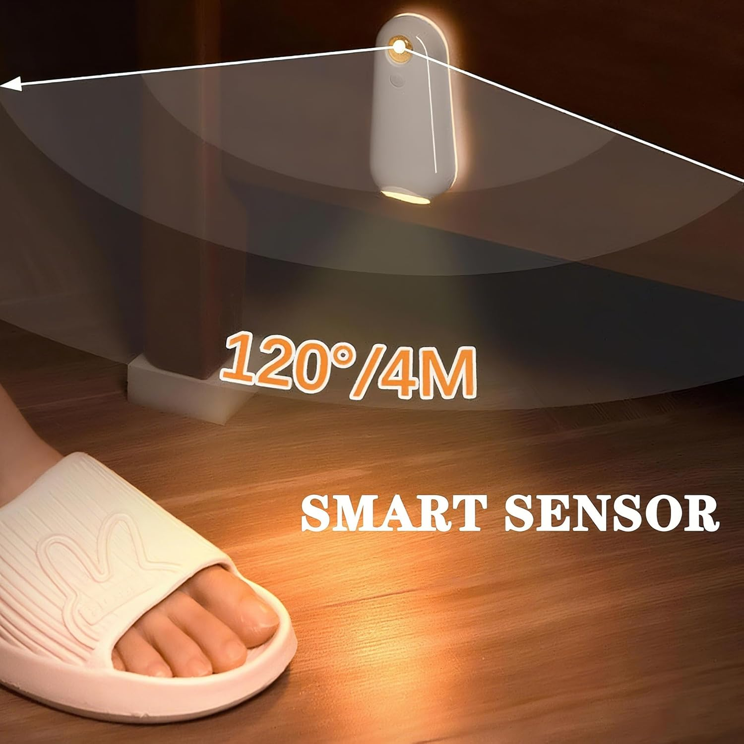 2 Pack Toilet Night Light Motion Sensor,8 Color Changing Rechargeable Toilet Bowl Light for Bathroom Accessories Decor,Splash-Proof Nightlight for Bathroom Hallway,Cool Gadgets Gifts for Women Men image number 4