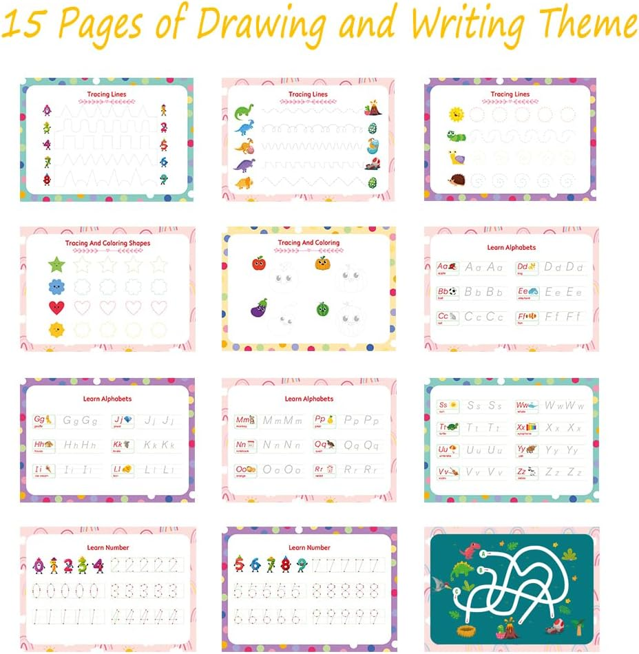 31 Themes Busy Book for Toddlers Ages 3 and up - Pre K Preschool Learning Activities Montessori Book - Autism Sensory - Kindergarten Educational Toys for 3 Year Old, Ages 3-4 4-8 5-7 image number 1