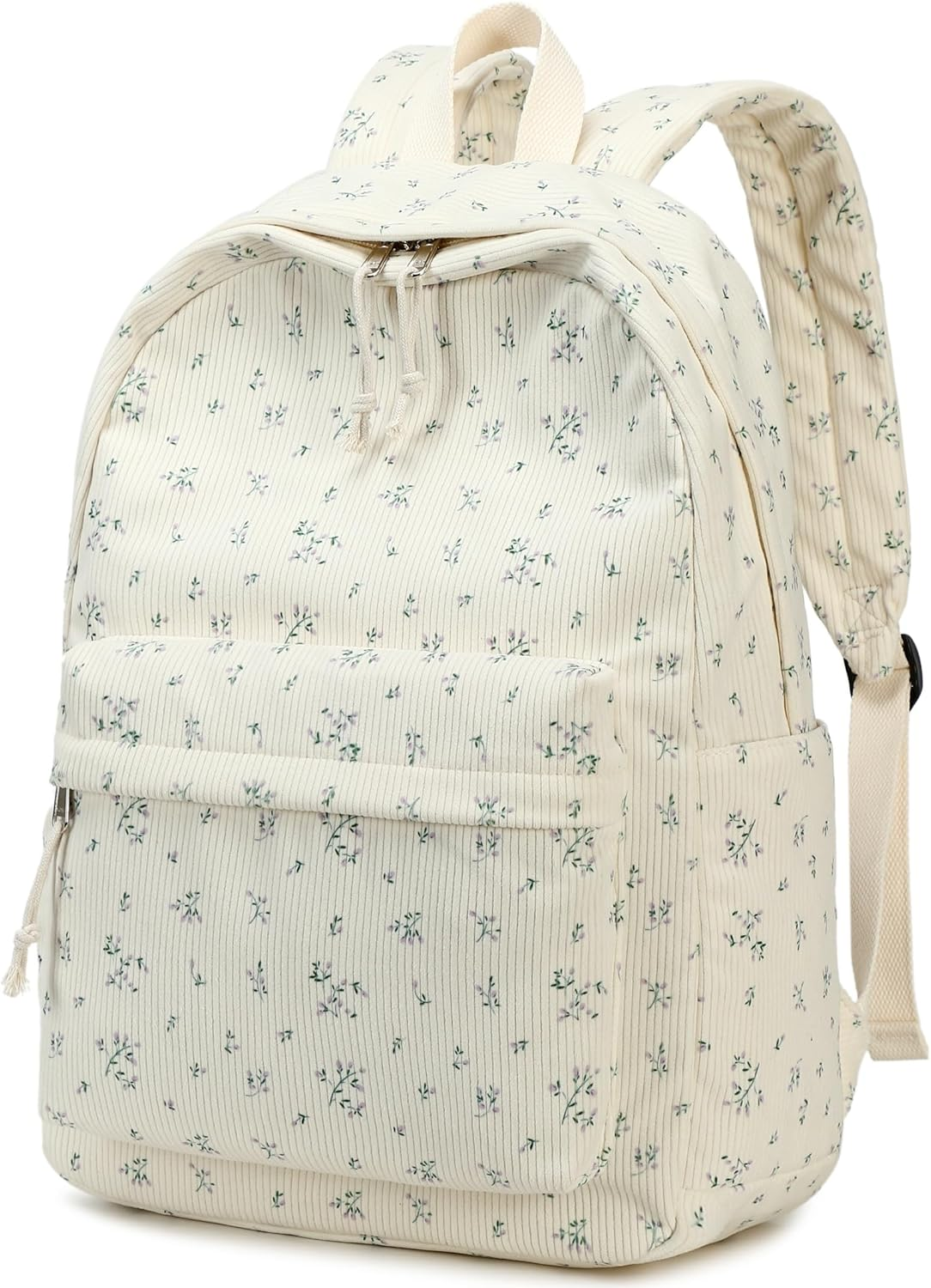 Bookbag Girls School Backpack Cute Floral Schoolbag Laptop Shoulder Bag Daypack for Teen Girls Boys image number 2