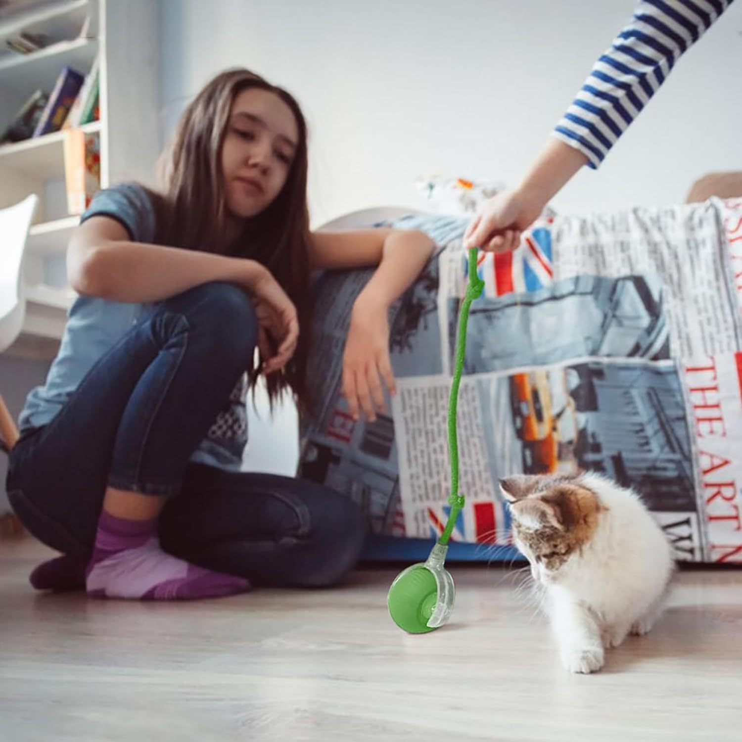 1 PCS Interactive Dog Toys Interactive Rolling Dog Ball Smart Cat Toy Ball Rolling Dog Ball Cat Toys Rolling Ball Dog Ball Toy 360&deg; Smart Automatic Rolling Ball Toy for Indoor Dogs/Cats