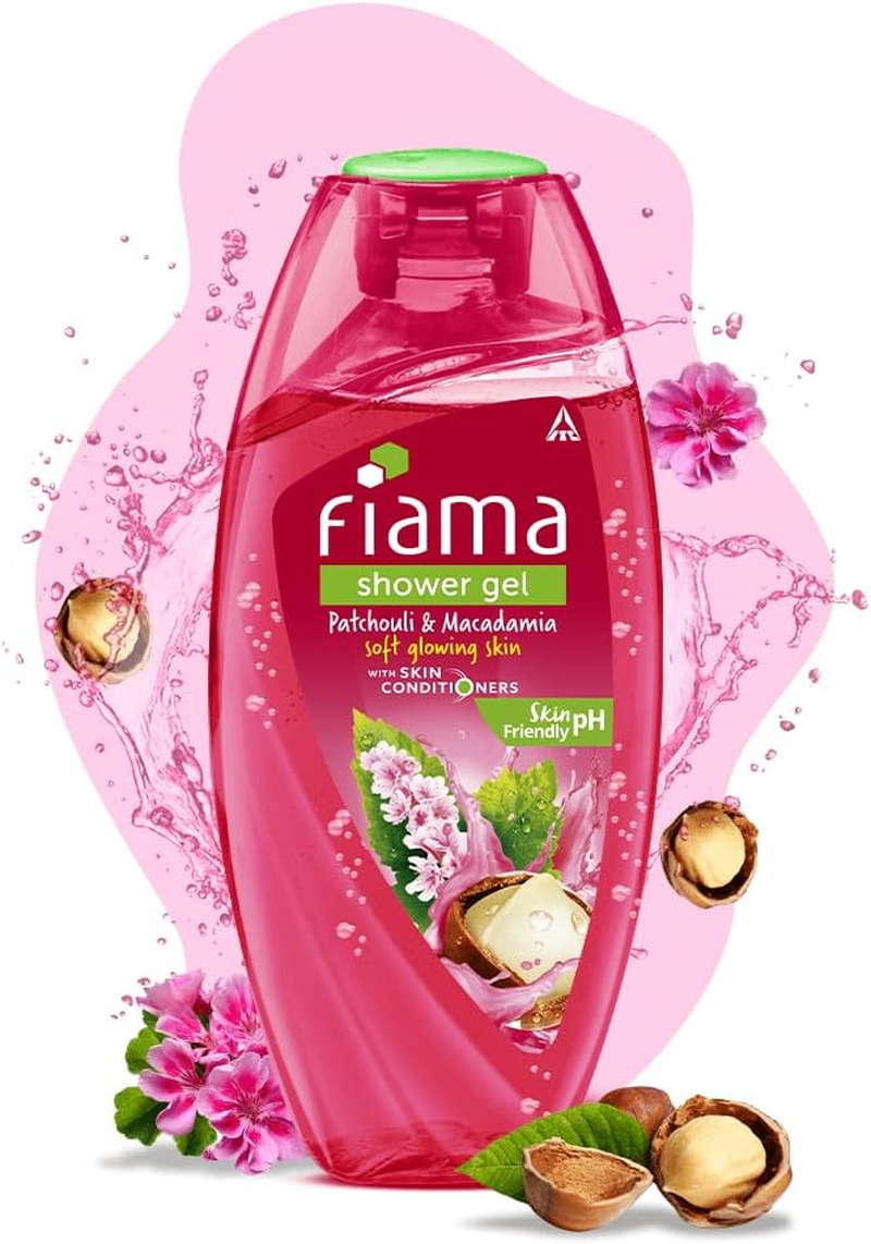 Fiama Di Wills Patchouli and Macadamia Pure Indulgence Shower Gel, 250Ml image number 2