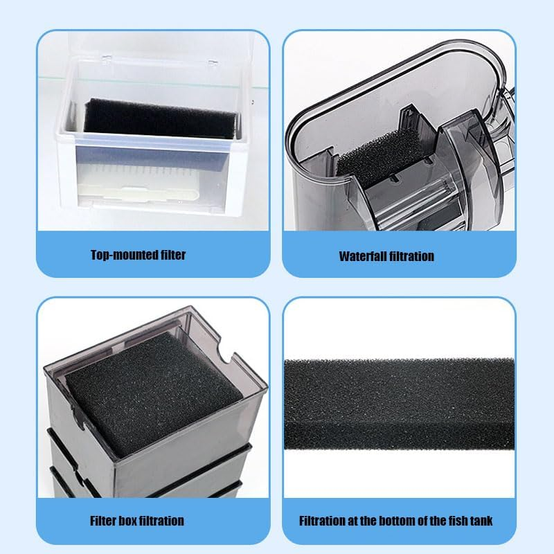 WADY 1 Piece Filter Foam Sponges,20X30X2Cm Bio Sponge Filter Media Pad for Aquarium & Fish Tank, Cut-To-Size Foam for Optimal Filtration image number 6