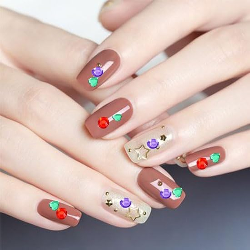 Limcryspp Self-Adhesive Facial Rhinestone - Waterproof Body and Face Nail Polish Glitter | Party and Holiday Sequin Decorative, Suitable for Women, Teenagers and Children image number 2