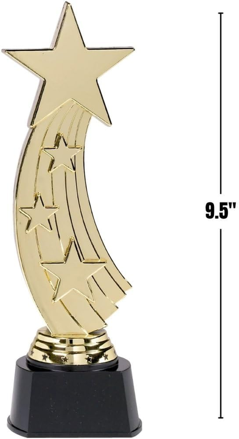 Amscan Hollywood Shooting Star Trophy, 24 Cm Length,Gold image number 3