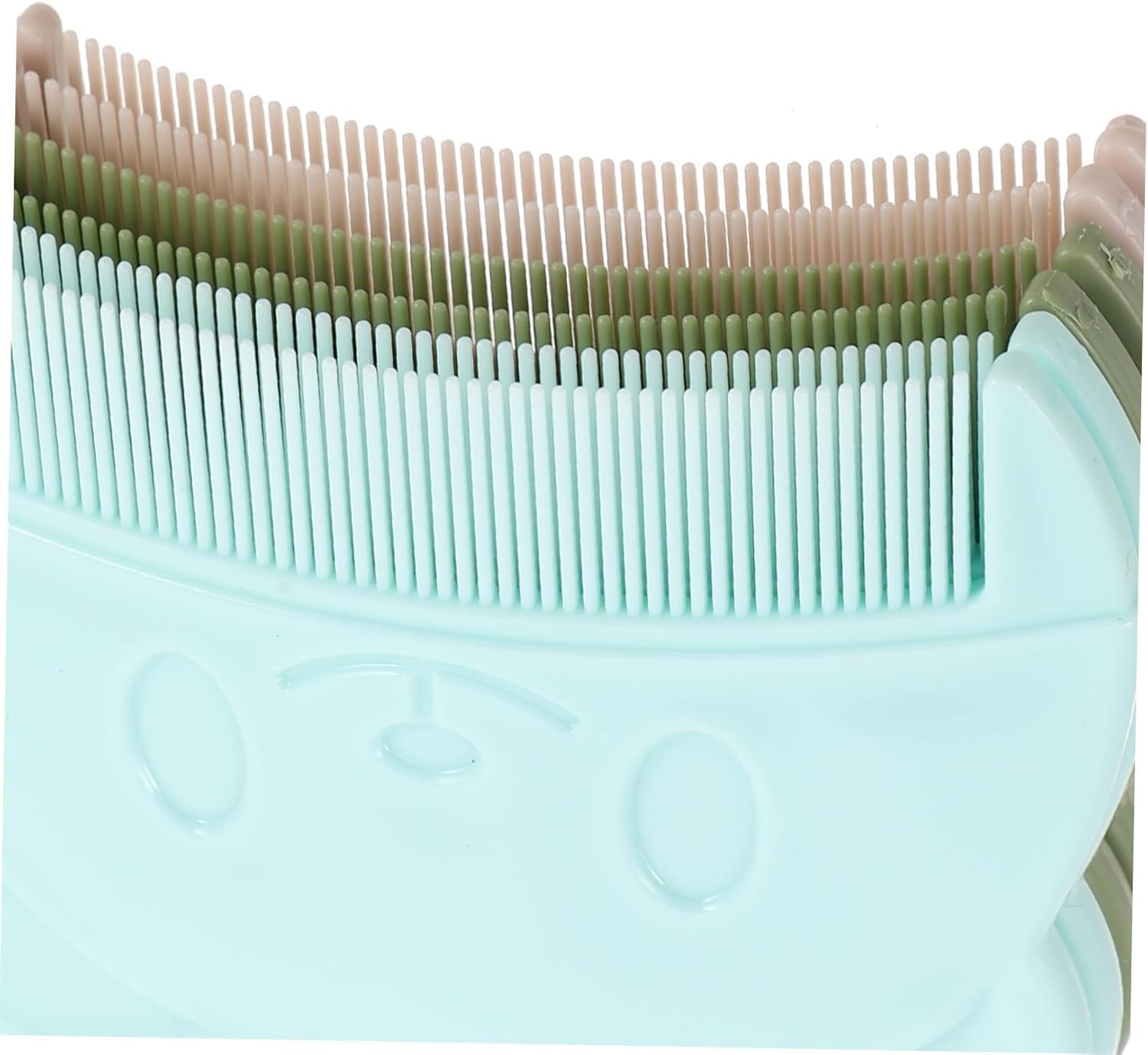 Fokmuaex 5Pcs Bear Shaped Baby Scalp Comb - Gentle Cradle Cap & Dandruff Remover for Newborns & Infants - Soft Hair Styling Grooming Tools Set image number 6