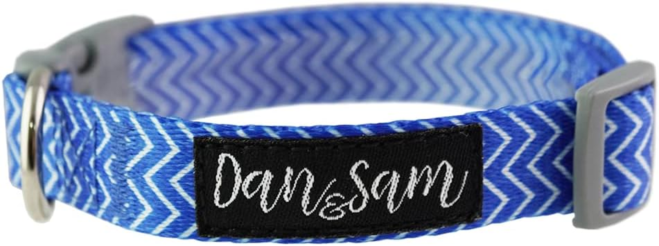 Dan & Sam Ziggy Dog Collar, Medium