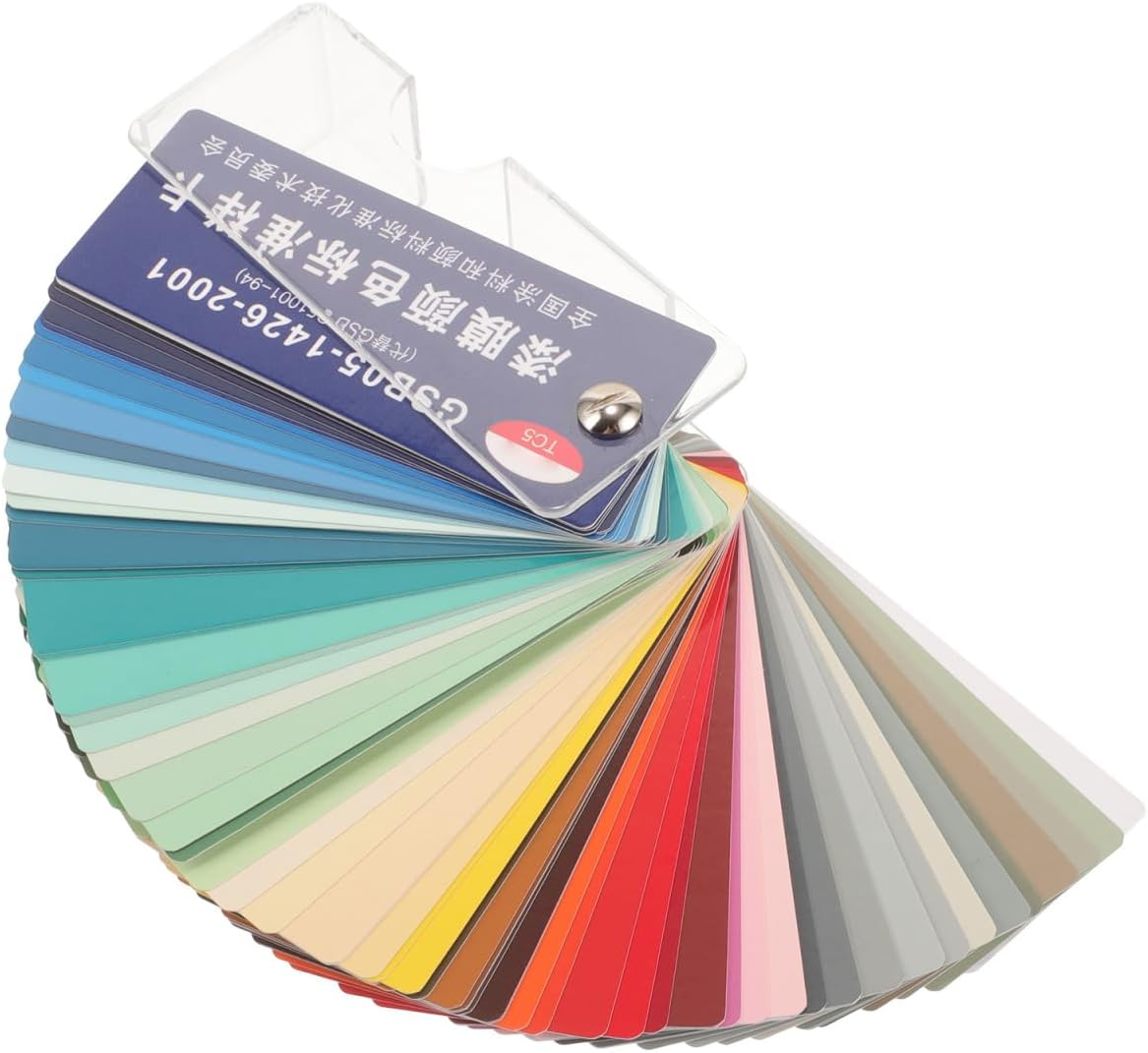 Gadpiparty 1 Set Paint Sample Cards Paint Color Cards Standard Color Floor Sample image number 1