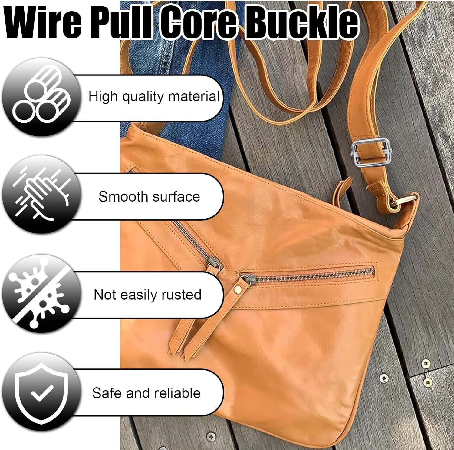 Metal Adjustable Slide Buckles, 30 Pcs Adjustable Webbing Slider, Trig Lide Slide for Purse Bag, Hardware Making Supplies, Belt Backpack, Replacement Keeper, Skirt Straps