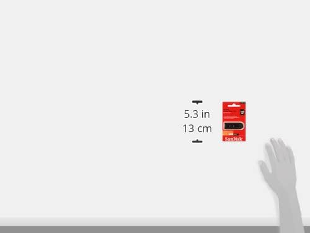 Sandisk SDCZ600-128G-G35 Memory Card, Black, 128 GB image number 2