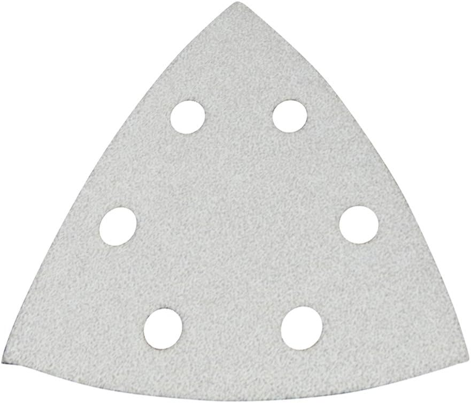 Makita A-52401 Magic Sanding Paper, 7.1 X 3.8 Inches (180 X 96 Mm), White, Triangle (10 Pack)