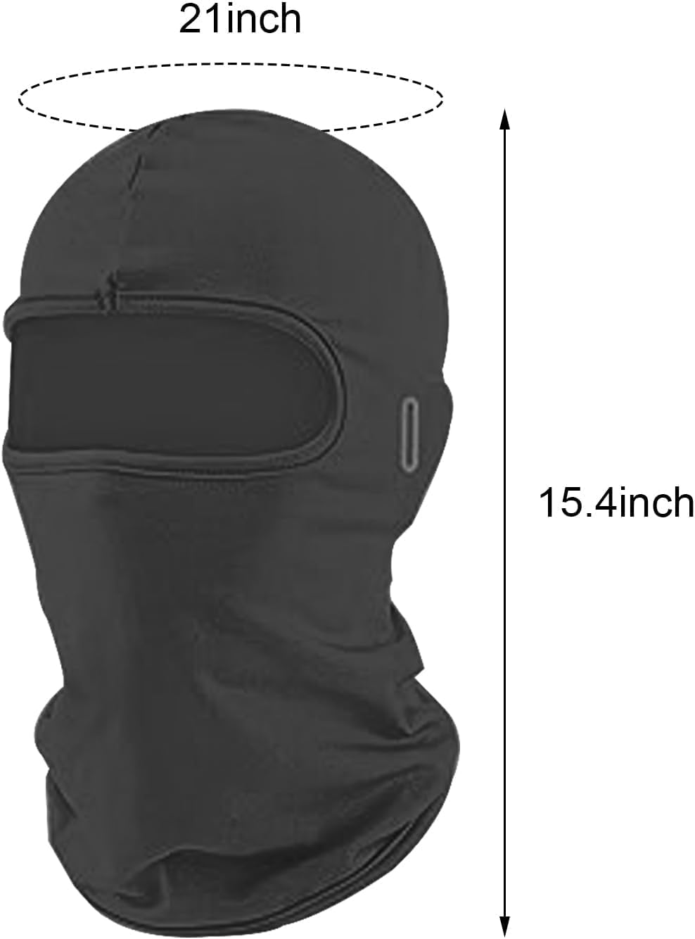 Kuskins 5 Pack Summer & Winter Balaclava Face Mask, UV Protection Breathable Ski Mask for Motorcycle Cycling, Adjustable Full Face Cover for Men & Women, Cold Weather Thermal & Cooling Neck Gaiter image number 5