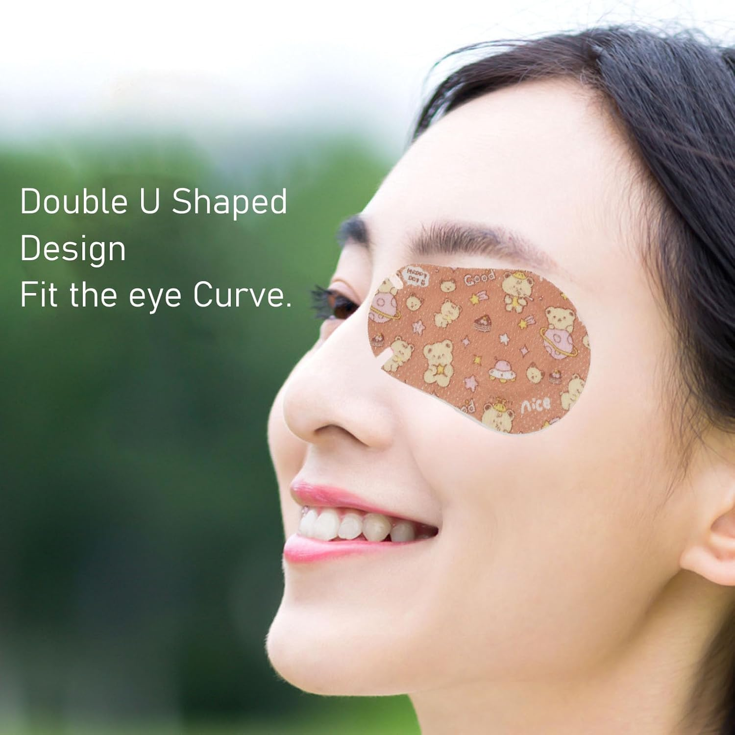 Kids Eye Patch Pad Super Thin Eye Recovery Skin-Friendly Cartoon Pattern Blocking Eye Patch Pad image number 6