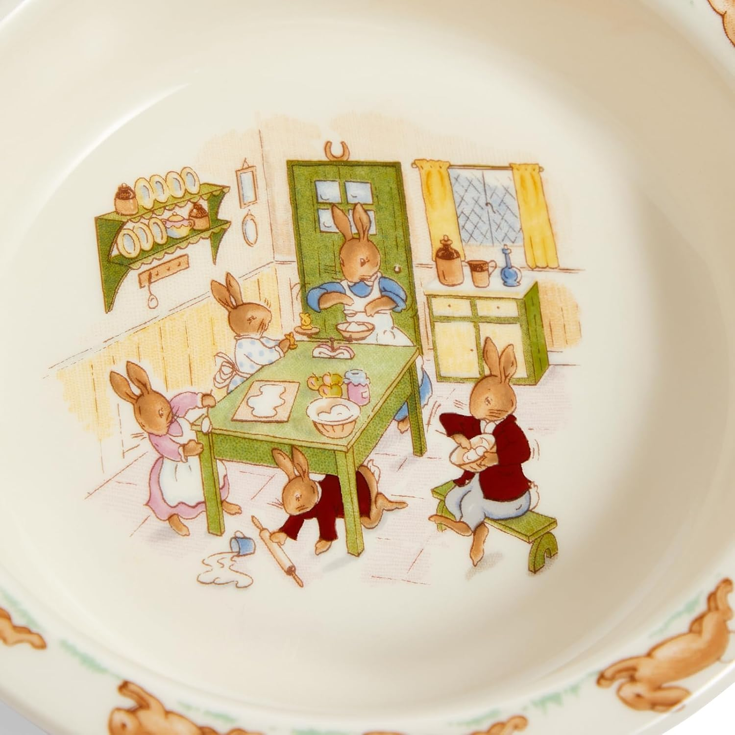 Royal Doulton Bunnykins Bowl and Two-Handled Mug Set image number 1