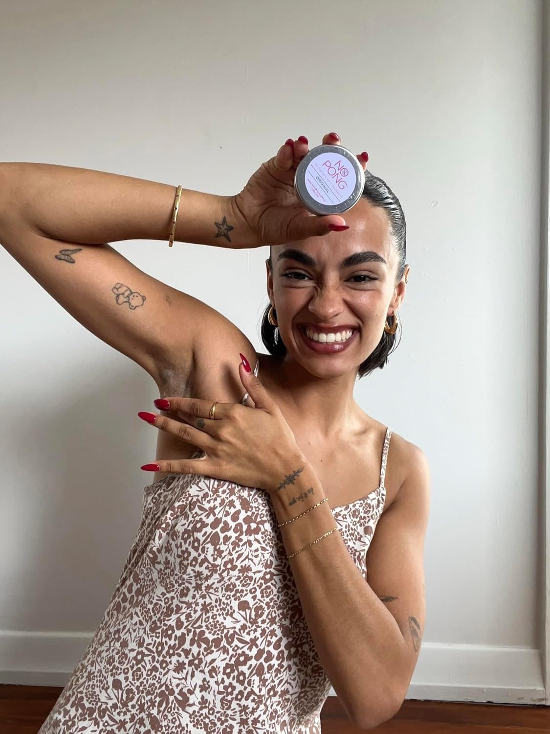 No Pong - Original - All Natural Deodorant, Plastic-Free, Paraben-Free, Aluminum-Free, for Men and Women, 35G Cream image number 2