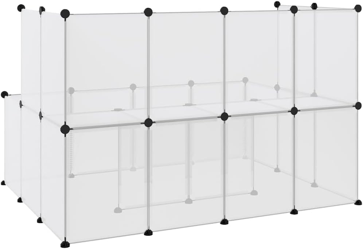 Small Animal Cage Transparent 143X107X93 Cm Pet Habitat Indoor Outdoor Enclosure image number 6