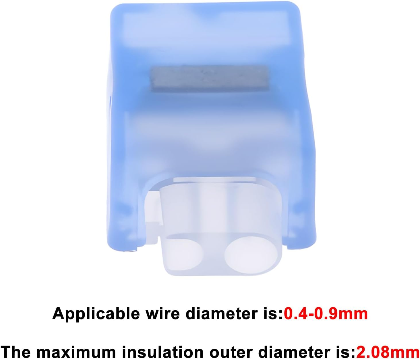 SG Store 20X UB2A Electrical Cable Connectors for Telephone Lines and Network Cables for Wire Diameter 0.4-0.9Mm image number 1