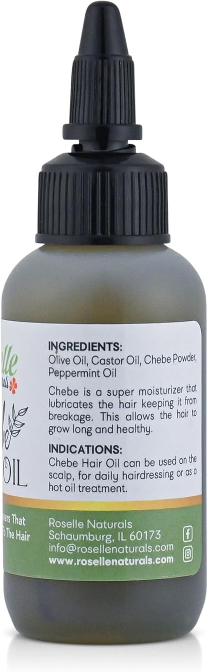 Chebe Hair Oil Made with Authentic Chebe Powder from Chad 2Oz image number 3