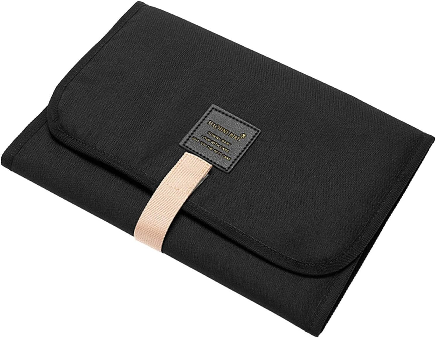 Full Body Portable Changing Pad, Baby Diaper Changing Mat Made Easy to Wipe Changing Pad for Travel or at Home Use, Lightweight and Foldable Mat That Perfectly Fits into Any Diaper Bag (Pink)