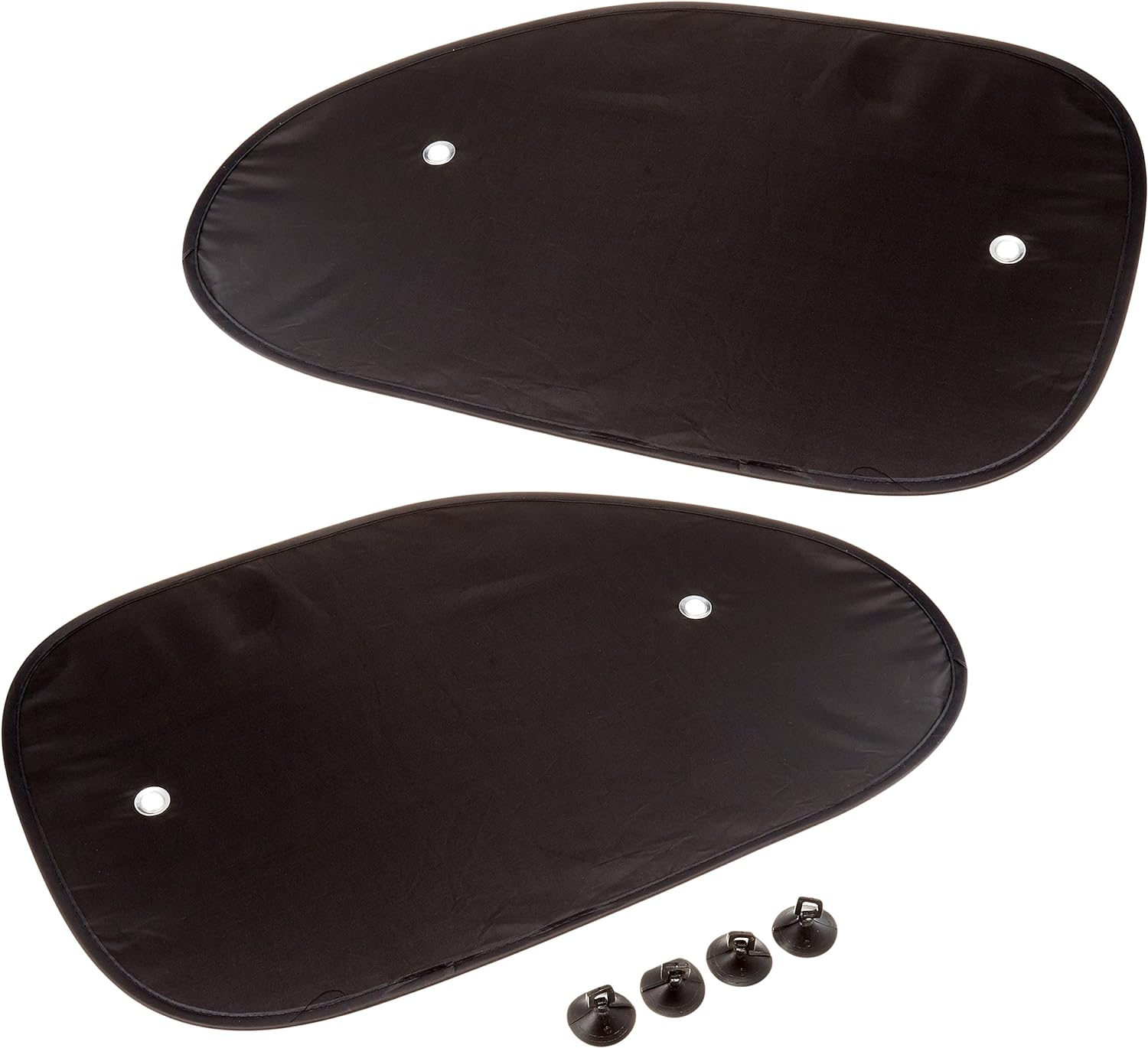 Cretom SA303 Blackout One-Touch Shade, Side, Folding Shade, 26.4 X 15.7 Inches (670 X 400 Mm), Black image number 1