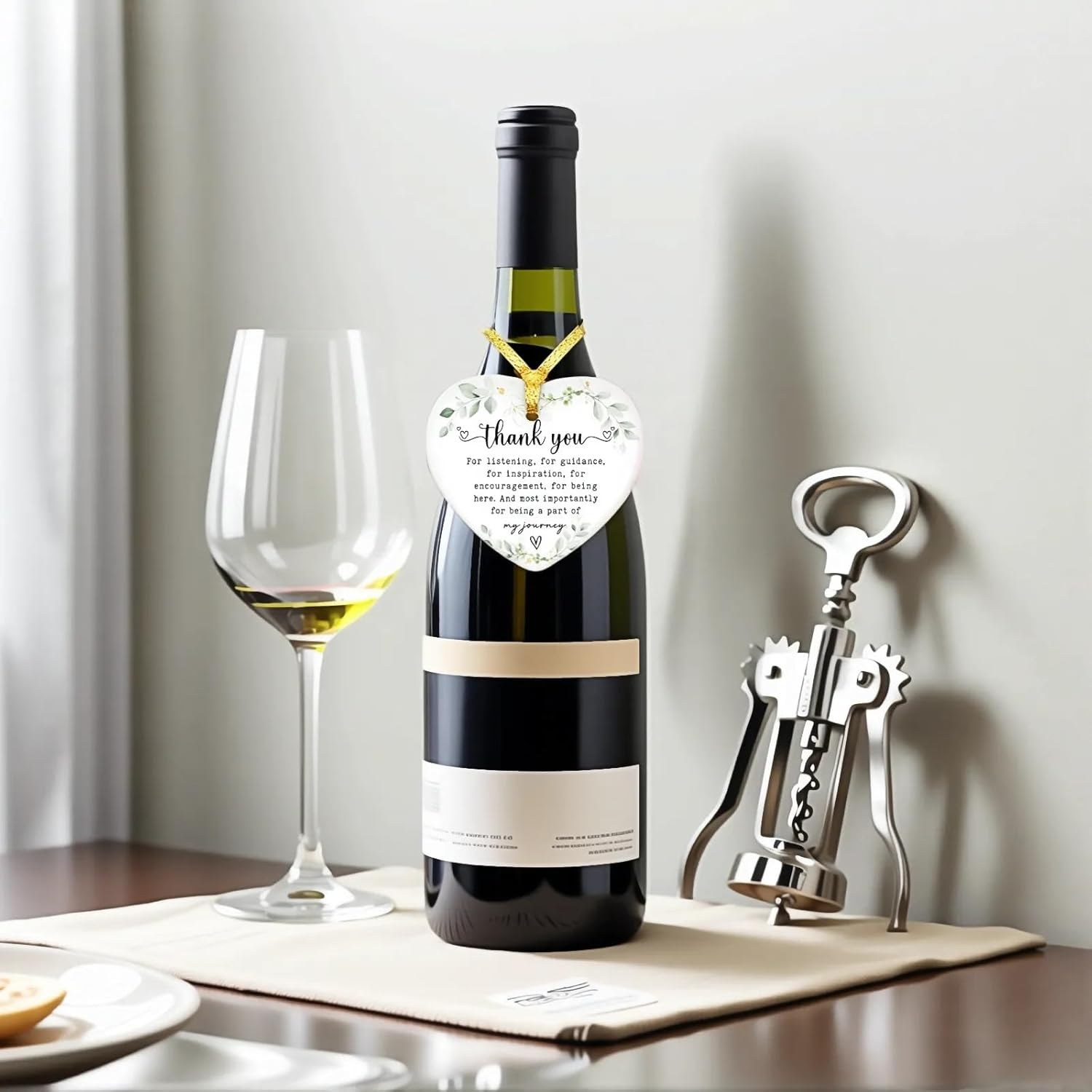 YOJAWE Christmas Ornaments &ndash; Ceramic Hanging Decor for Home, Engagement, Wedding, New Home, Anniversary, and More image number 1