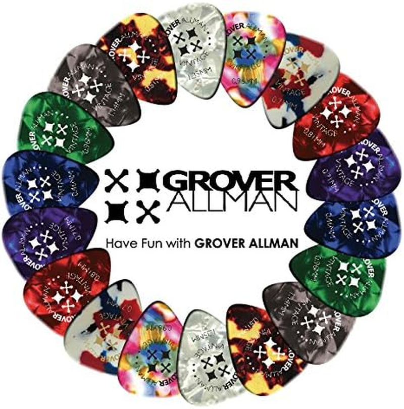 Grover Allman GAPS-15A Pick Assortment Set, 15 Pieces image number 1