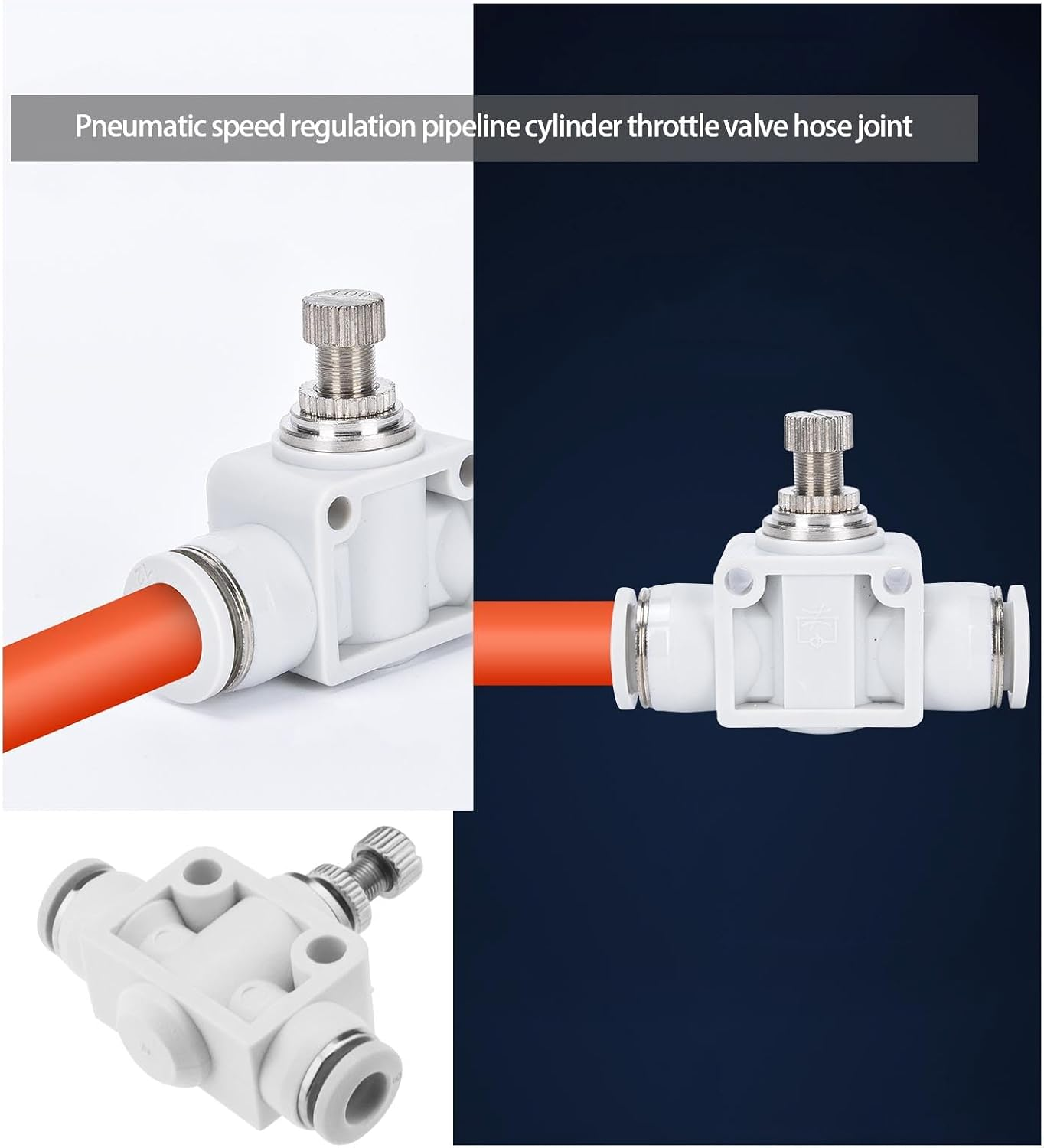 Emagtech 2PCS Aquarium CO2 Generator Regulating Valve 6Mm Adjustable Carbon Dioxide Regulator Air Flow Control Valve Aquarium Water Grass Supplies image number 5