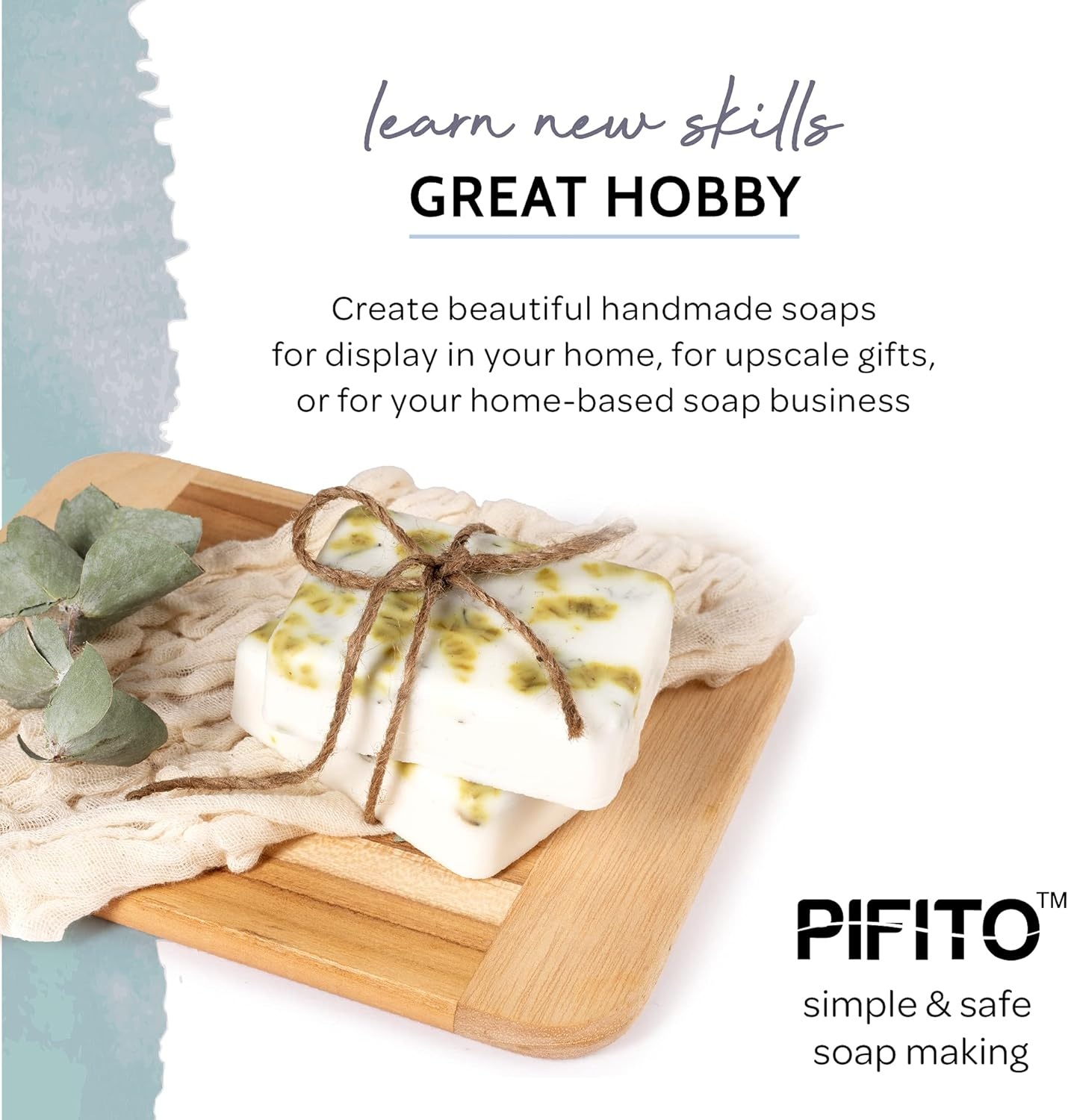 Pifito Premium Goats Milk Melt and Pour Soap Base (5 Lb) - Natural Vegetable Glycerin Base - Excellent Hand Soap Base Making Supplies image number 3