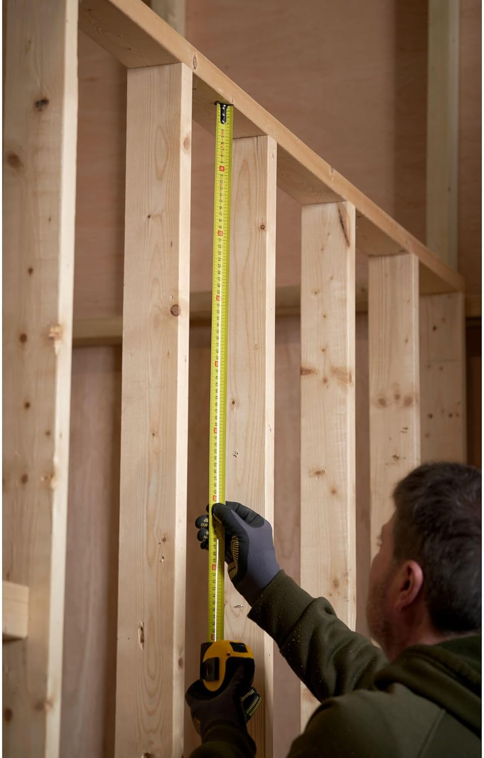 STANLEY FATMAX Tape Measure Blade Armor 8 M Metric Shock Resistant with Mylar Coating and Cushion Grip 0-33-728 image number 2