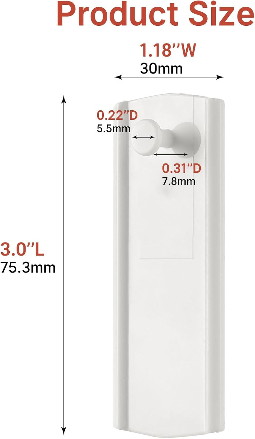 Lyvixora Large Universal Frame Hanger Kit, 8 Picture Hangers, 12 Large Removable Adhesive Strips, Damage Free Picture Hanging Hooks Heavy Duty, No Nails Picture Hooks for Walls, Doors & Closets image number 2