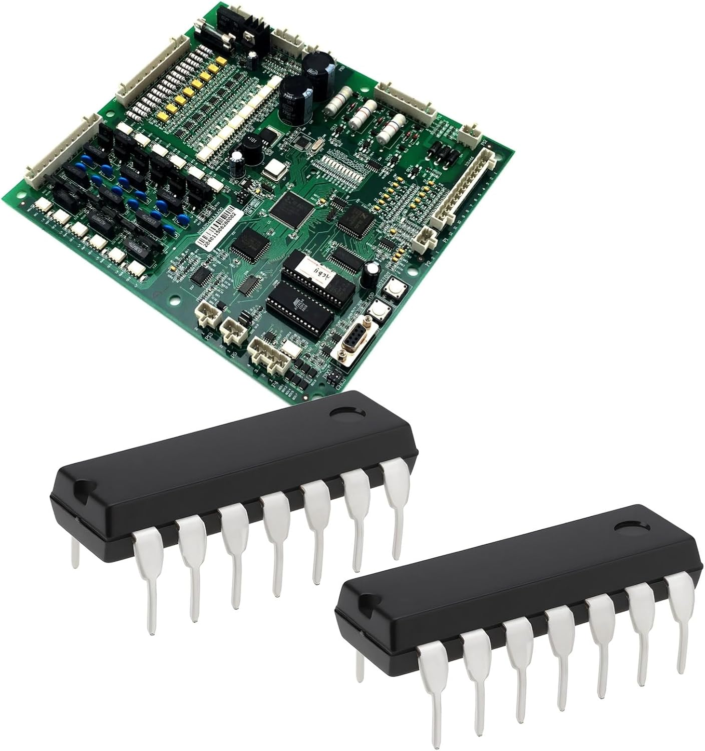 Emsea 20Pcs SN74HC14N 6-Channel Schmitt Trigger Inverter IC Chip DIP14 for Breadboard image number 1