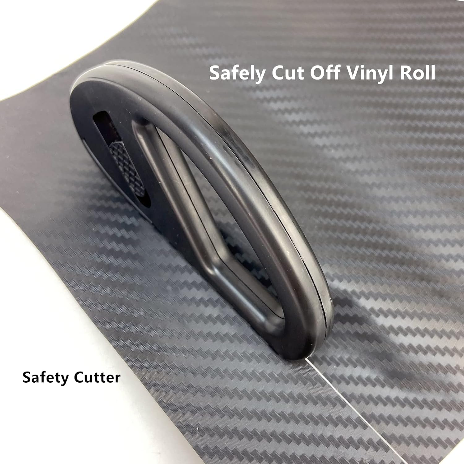 Umaki Car Graphics Vinyl Install Tools Kit with 5M Vinyl Wrap Cutting Tape, Cutter Knife, Vinyl Squeegee and Cleaning Cloth, for Knifeless Design Decals Line, 7 Piece image number 5