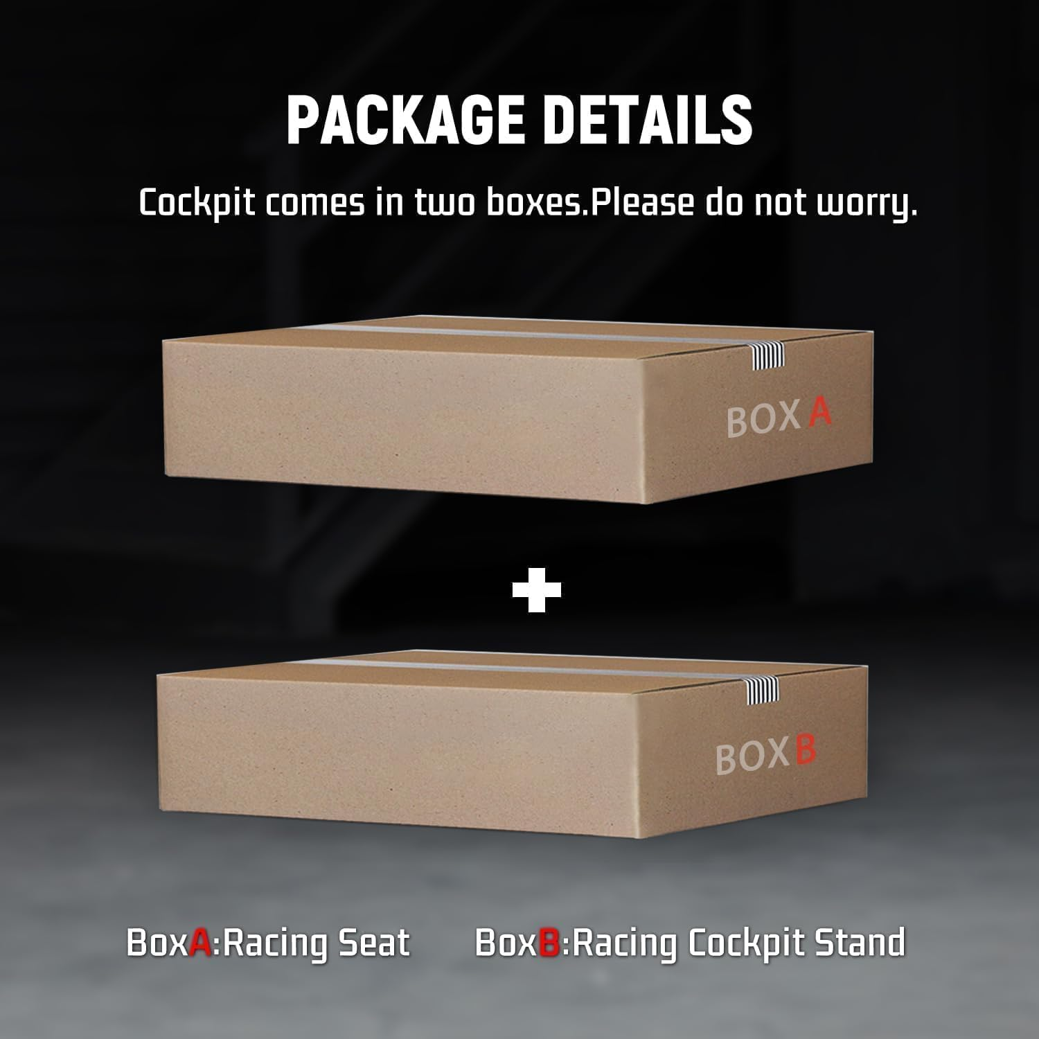 Dardoo Racing Simulator Cockpit Game Seat Red,Adjustable Frame and Seat Fit for Logitech G25 G27 G29 G920 G923, Thrustmaster T300, Fanatec, Steering Wheel Stand without Wheel,Handbrake and Pedal image number 3