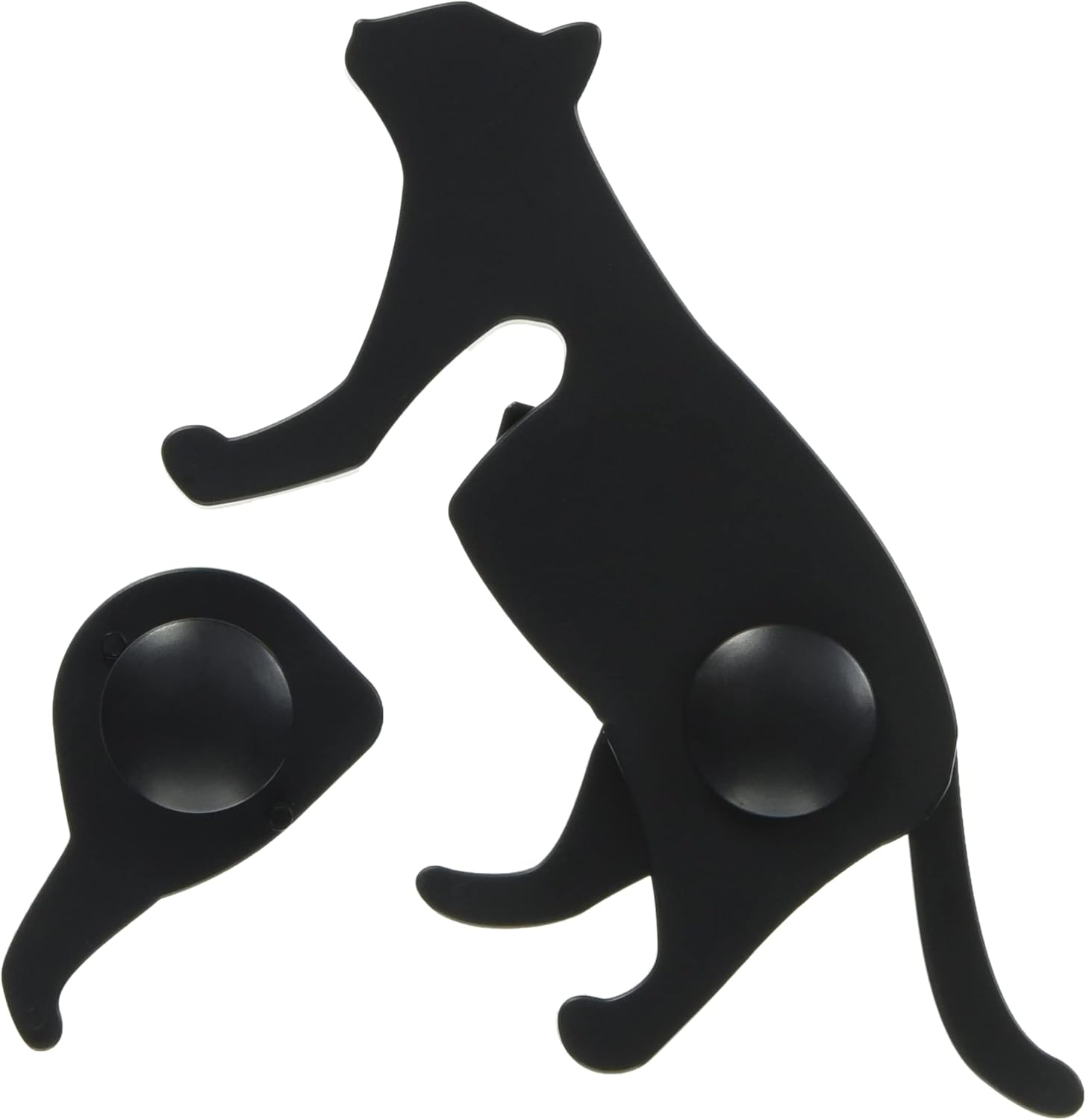 Asahi Denki Kasei, Cat Safety Door Lock, ABA-40, Black (BK) image number 2