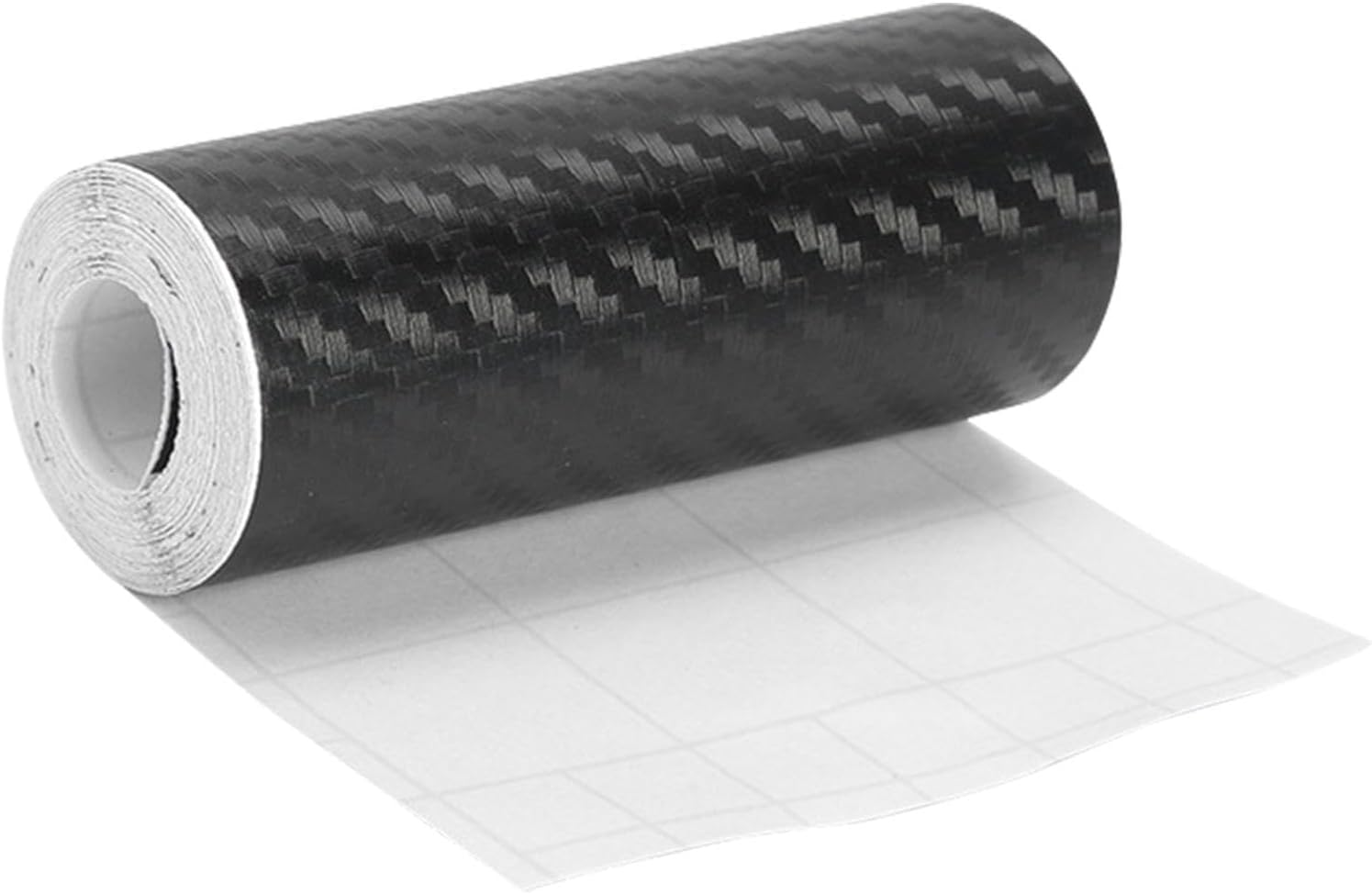 Maciun Car Carbon Fiber Tape - 3D Wrap Detailing Film, Adhesive Twill Weave Sheet Sticker, Protection Tape for Trunk Bumper Dashboard image number 4
