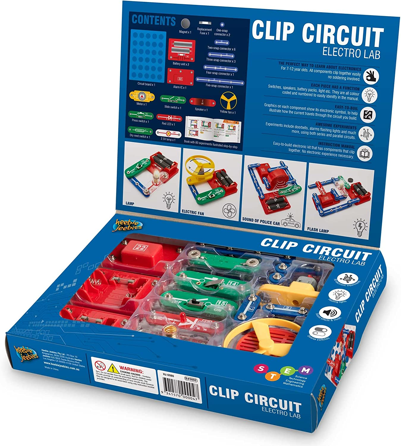 Heebie Jeebies Clip Circuit Kit Electro Lab