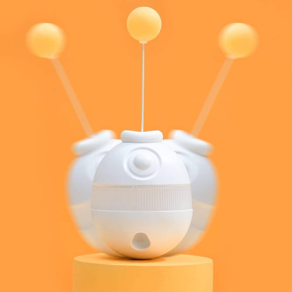 Michu Cat Treat Dispenser Toy Tumbler Interactive Ball