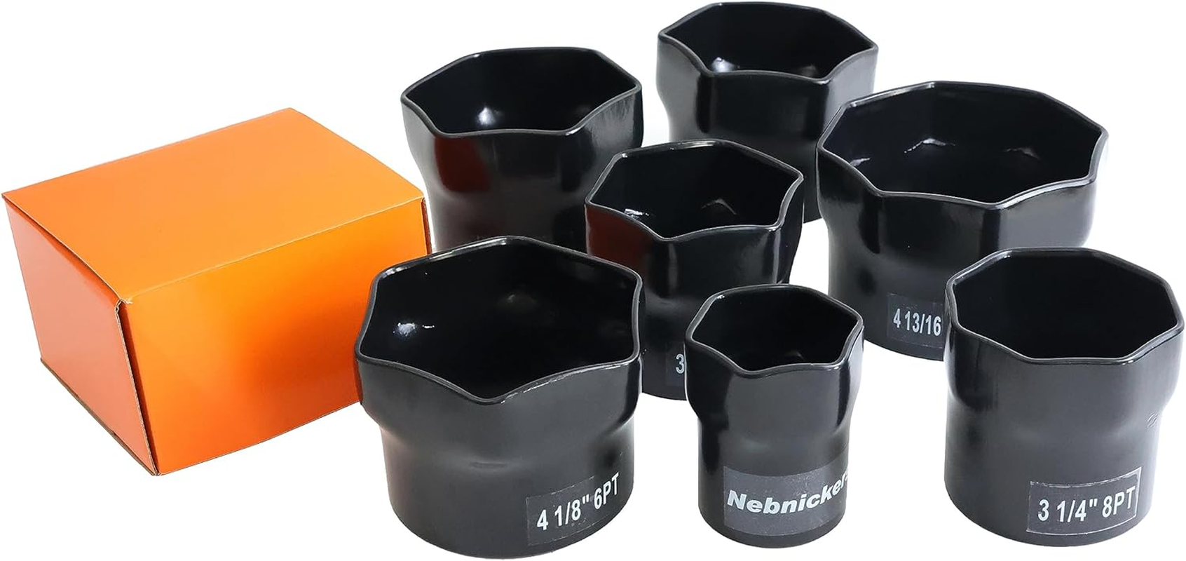 4 Inch, 6-Point Truck Axle Wheel Bearing Socket, for Axle Nut Socket Set (4 Inch 6 Point) image number 1