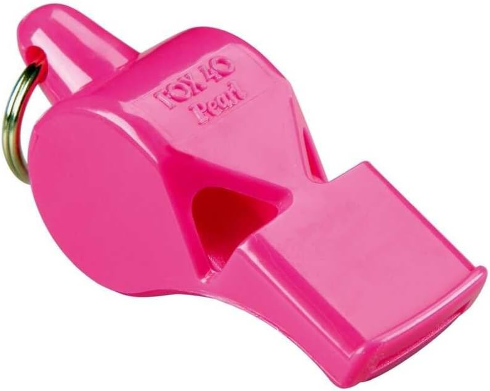 Fox 40 Pearl Official Whistle with Lanyard, Pink image number 2