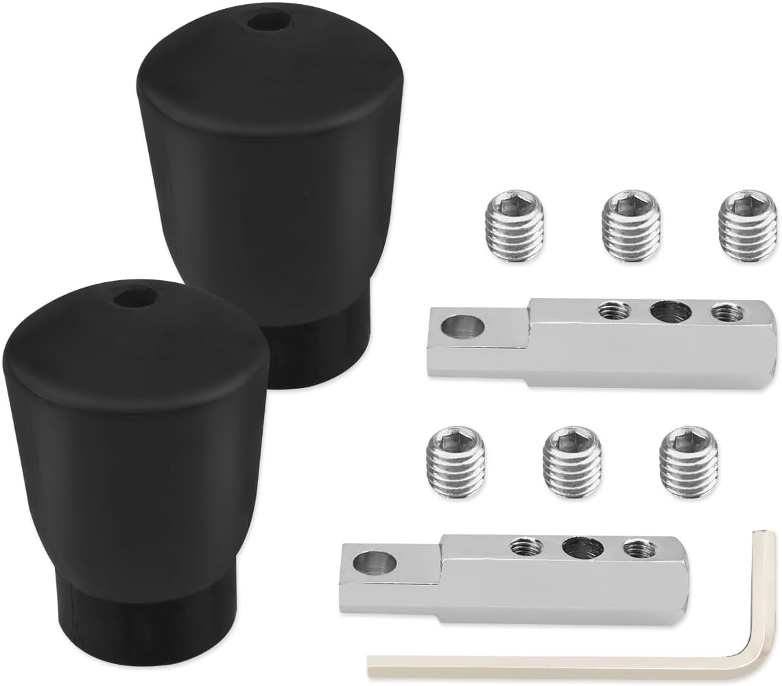 Gym Fitness Cable Ball Stopper Ends, for 5Mm/6Mm Home Gym Machine Accessories Replacement Parts, Exercise Equipment Wire Rope Port Joint, Rubber Steel image number 5