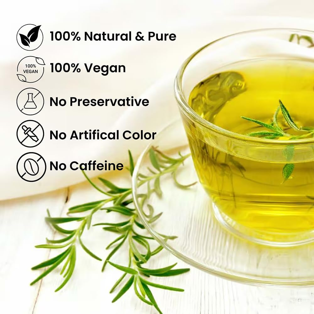 Rosemary Leaf Tea Cut 100 G | Dry Rosemary Sprigs| Rosmarinus Officinalis Leaves for Herbal Tea | Premium Quality Loose Leaf Tea by Hebhac Herbals image number 6