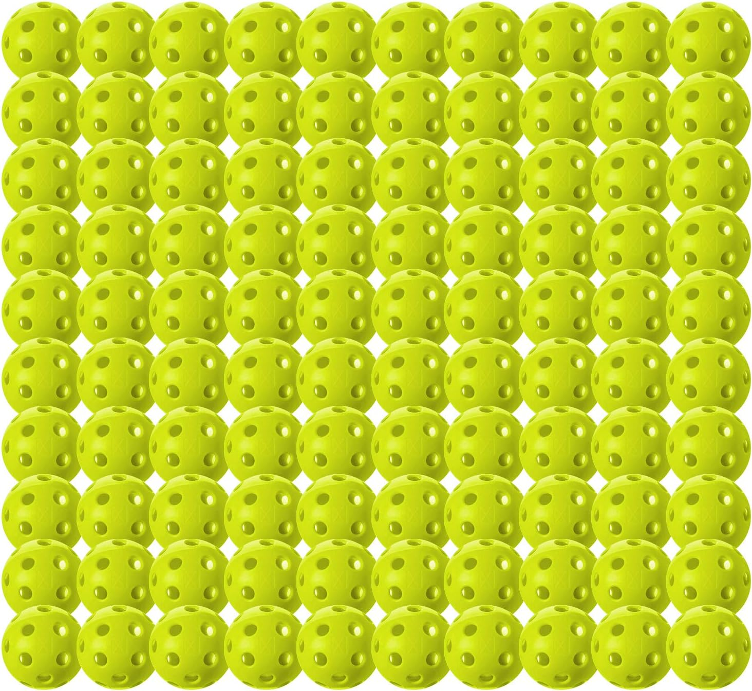 Franklin Sports X-26 Indoor Pickleballs - 3 Pack, 12 Pack & 100 Pack Bulk - USAPA Approved Tournament Pickleballs - Multiple Colors