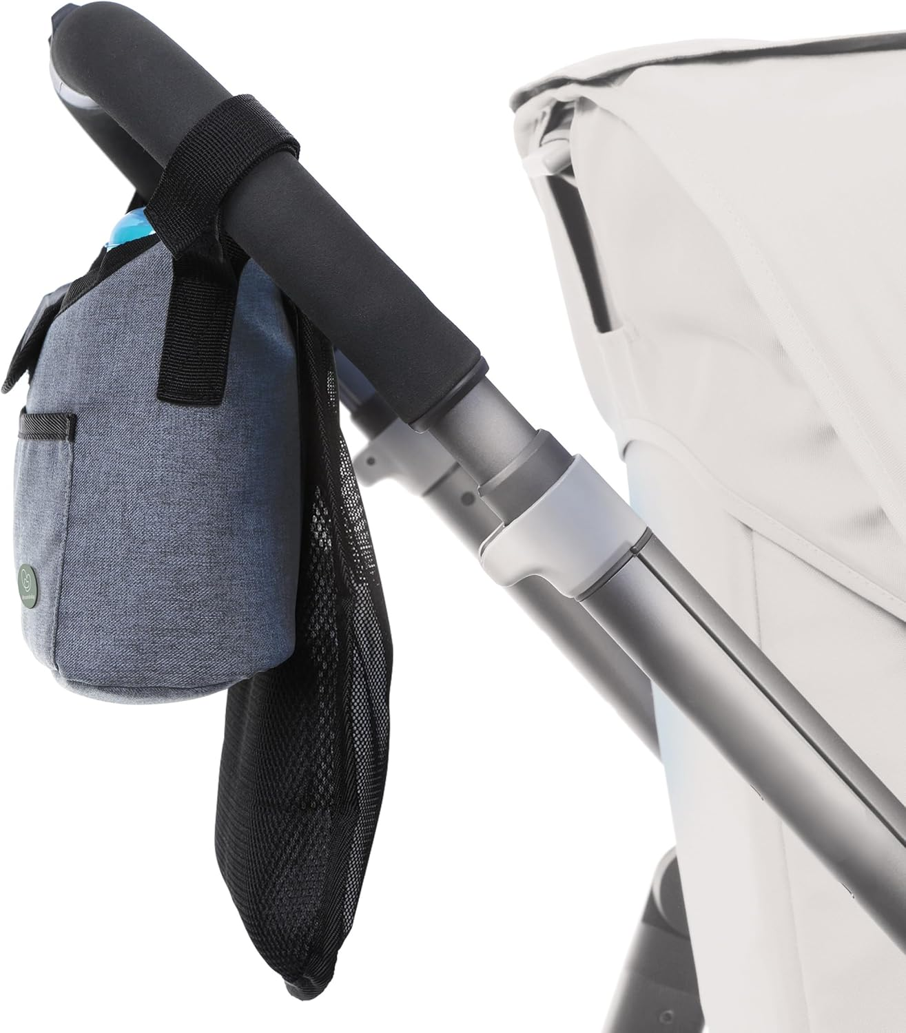 Dreambaby on the Go Pushchair Organiser Set for Travelling - Stroller Bag, Drink Holder and 2 Hooks image number 2