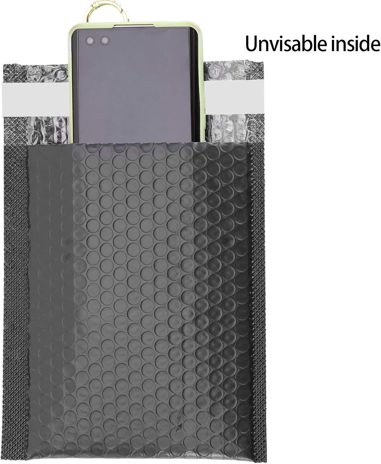 40 Pcs 7 X 5.2 Inch Bubble Envelopes Mailers Padded for Wraping/Shipping/Packaging Black image number 1