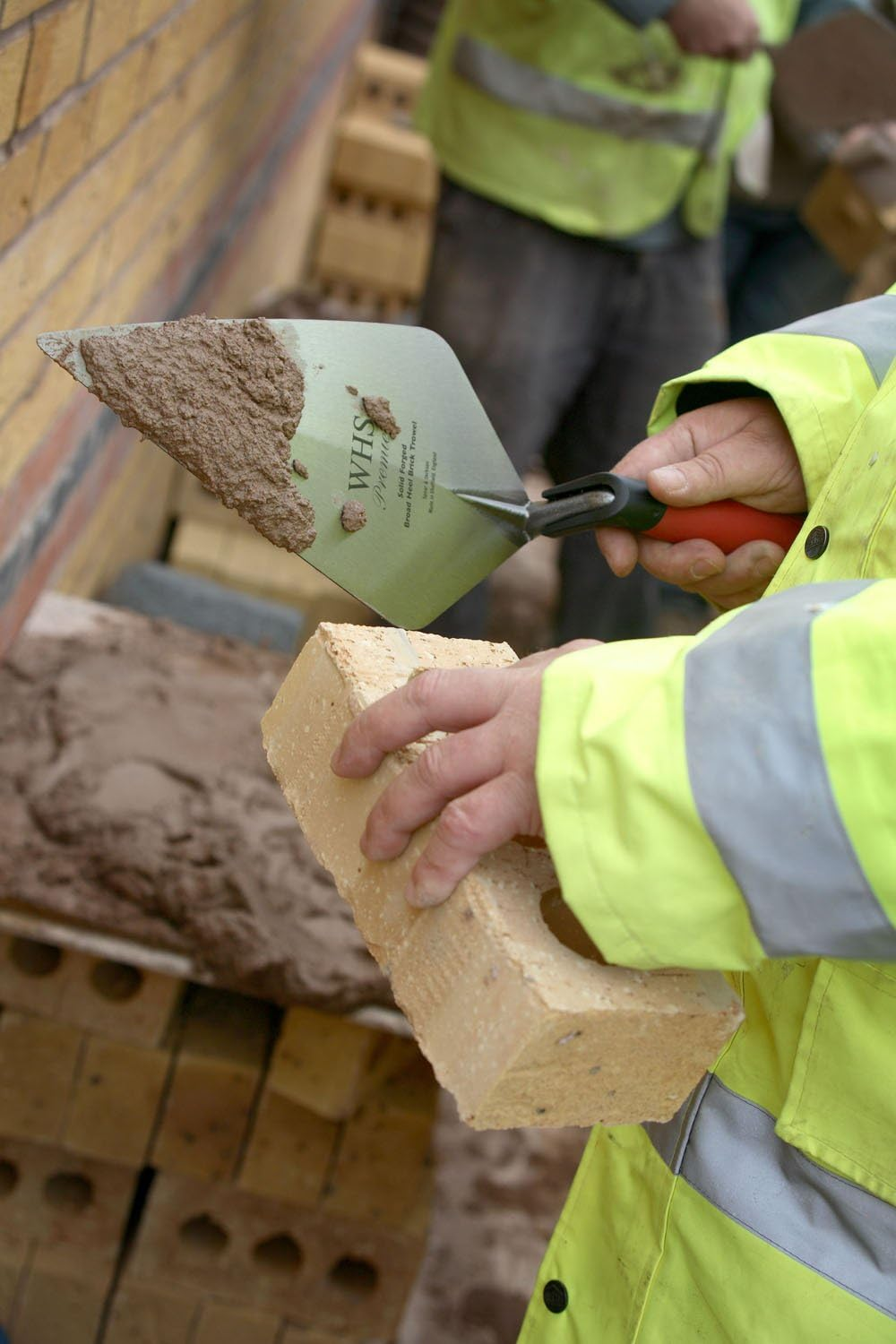 Spear & Jackson 10111SF Tyzack 11" Soft Feel Broad Heel Brick Trowel