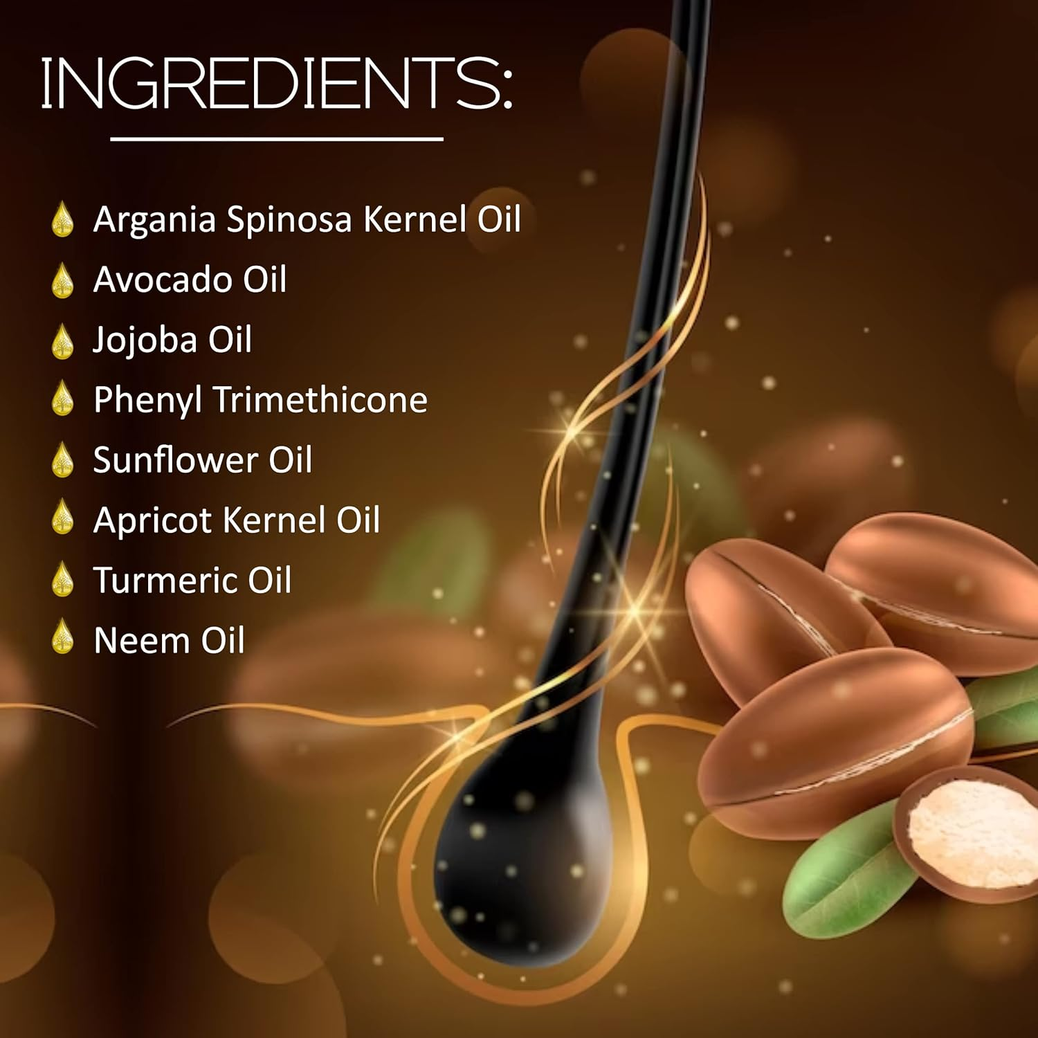 Pink Root Moroccan Argan Oil 100Ml image number 4