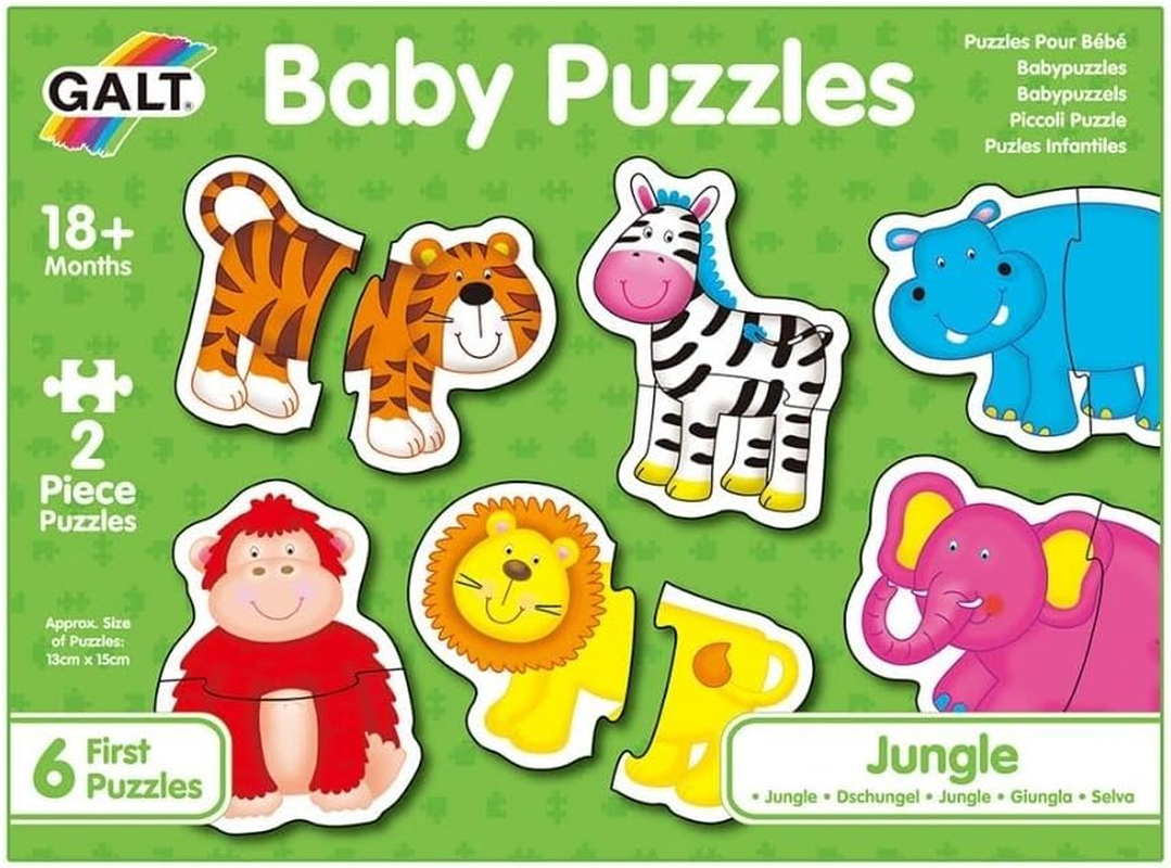 Galt - Baby Puzzles - Jungle - 2 Pieces image number 4