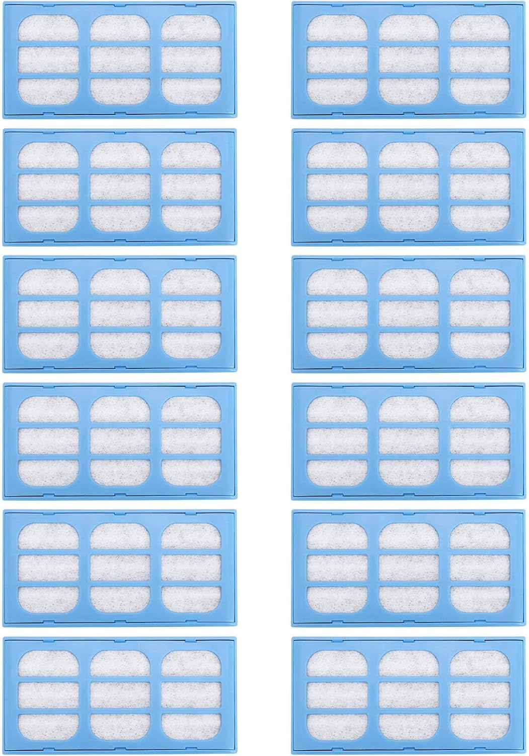 ANKA Replacement Filter for Catmates, Filter Compatible with Catmates Dogmates Fountain, Cat Fountain Filter, Pack of 12 image number 4